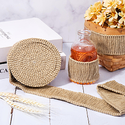 Jute Quastenband&nbsp;OCOR-WH20006-04A