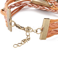 Regenbogen-Pride-Armband&nbsp;BJEW-F426-01H