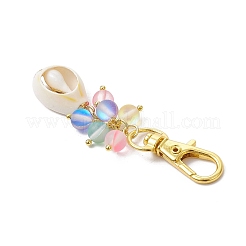 4 pendentif en forme de coquille.&nbsp;HJEW-JM03085