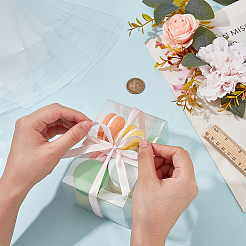 Confezione regalo in plastica trasparente in pvc&nbsp;CON-WH0099-32A