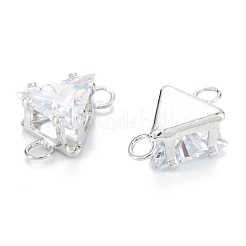 Maillons en laiton zircon cubique clair&nbsp;ZIRC-G170-08P