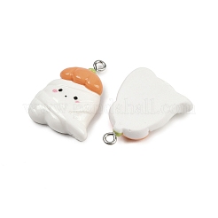 Pendentifs en résine opaque d'halloween&nbsp;RESI-C062-02F