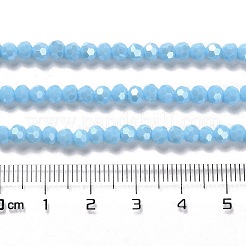Fili di perline di vetro opaco placca&nbsp;EGLA-A035-P4mm-A08