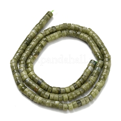 Natürliche chinesische Jadeperlenstränge aus dem Süden&nbsp;G-Z110-A02-2x4mm-01