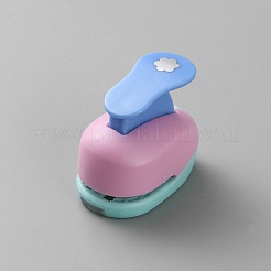 Mini perforadora de plástico ABS y aleación para manualidades de papel y scrapbooking&nbsp;DIY-WH0060-70A-01