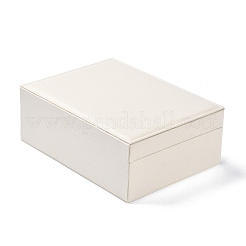 PU-Kunstleder-Schmuck-Organizer-Box mit Schloss&nbsp;CON-P016-B04