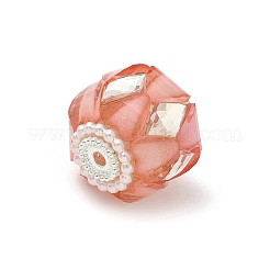 Perles en acrylique transparente&nbsp;CLAY-NH0003-04S-03
