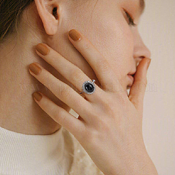 1 pezzo regolabile con 925 componenti per anello in strass in argento sterling&nbsp;FIND-BC0041-69