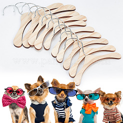 10 Stück 3 Stile Holz Kleiderbügel für Hund Katze&nbsp;AJEW-DR0001-09