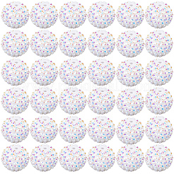 50pcs perles de strass en résine&nbsp;RESI-PA0001-45B