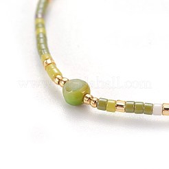Glasperlen Armbänder&nbsp;BJEW-E360-01
