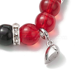 2 Stück 10 mm rundes Stretch-Armband-Set aus blauen Katzenaugen-&nbsp;BJEW-JB10325-04