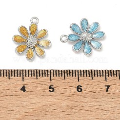 Pendentifs d'émail en laiton &nbsp;KK-B171-01P
