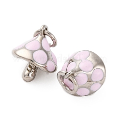 Messing Emaille Anhänger / charms&nbsp;ZIRC-P067-04P-NR