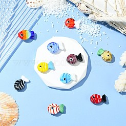 10pcs 10 Arten handgemachte Bunte Malerei-Perlen&nbsp;LAMP-CJ0002-57