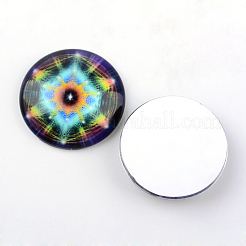 Glas cabochons&nbsp;GGLA-L012-12mm-16