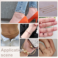 Perles en laiton&nbsp;KK-PH0012-56RG-03
