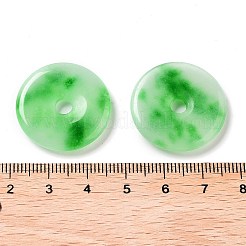 Pendentifs teints en jade blanc naturel&nbsp;G-Q016-05A-02