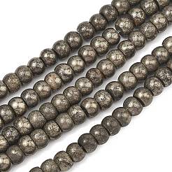 Stränge aus natürlichen Goldpyritperlen&nbsp;G-L647-D07-4x6mm-01