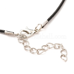 Set di collane con ciondolo a cuore in lega di placcatura a cremagliera&nbsp;NJEW-B081-07B