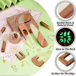 Kit de fabrication de boucles d'oreilles géométriques à faire soi-même&nbsp;DIY-TA0005-64
