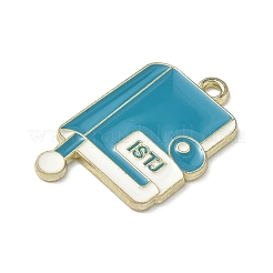 Pendentifs en alliage émaillé sur le thème MBTI&nbsp;ENAM-I083-01G-05