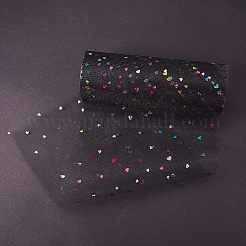 Herz Glitzer Pailletten Deko Mesh Bänder&nbsp;OCOR-BC0007-27