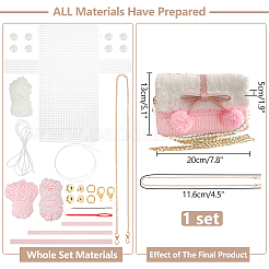 DIY-Kits zur Herstellung von Umhängetaschen&nbsp;DIY-WH0504-319B