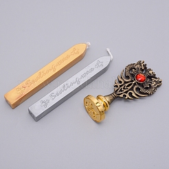 Sigillo regalo busta sigillo di cera&nbsp;AJEW-WH0155-51A