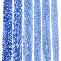 Chapelets de perles en verre électroplaqué&nbsp;EGLA-A044-T2mm-B14