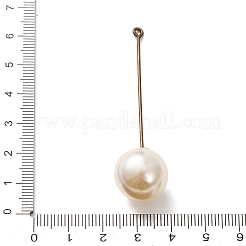 Messing-Anstecknadel-Verschlussbroschen-Beschläge&nbsp;PL-G001-01B-AB