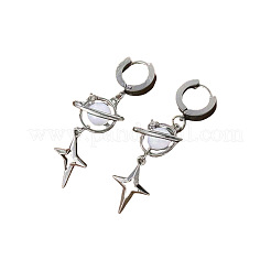 Pendientes de aro de aleación acrílica&nbsp;FS-WG48066-01