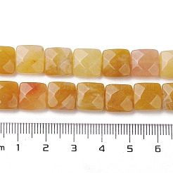 Natürlichen Topas Jade Perlen Stränge&nbsp;G-K359-B10-01