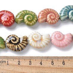 Perle di porcellana fatte a mano della serie oceano&nbsp;PORC-R002-03M