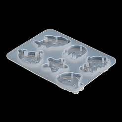 Moule en silicone pour pendentif étoile de mer/baleine/poulpe&nbsp;X1-DIY-K073-09A