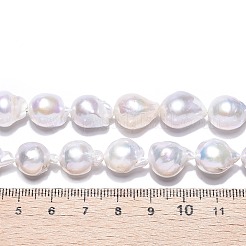 Natürliche Barockperle Keshiperlen Stränge&nbsp;PEAR-S019-06B-01