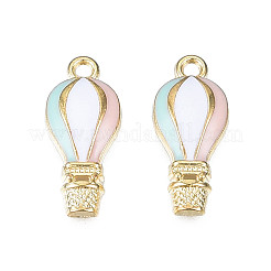 Pendente smaltati in lega&nbsp;LS-ENAM-N055-010B-NR