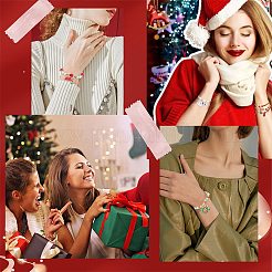 Kit per la creazione di braccialetti di Natale fai da te&nbsp;BJEW-SC0001-07