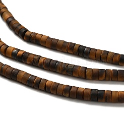 Natürlichen Tigerauge Perlen Stränge&nbsp;G-P575-B40-4x2mm
