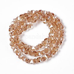 Trasparenti perle di vetro placca fili&nbsp;EGLA-L043-PL01