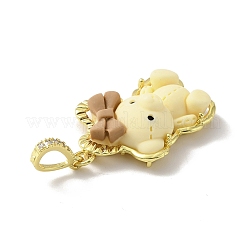 Pendenti in resina opaca&nbsp;KK-G406-01G