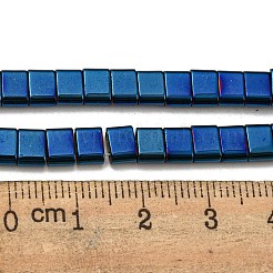 Chapelets de perles en hématite synthétique électrolytique sans magnétiques&nbsp;G-C106-B02-07B