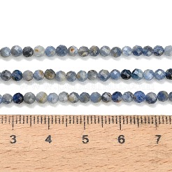 Fili di perline di cianite cianite naturale di distene&nbsp;LS-GG-CBABEF5-A01-3mm-A