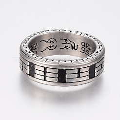 Fingerringe aus Edelstahl 304&nbsp;RJEW-G091-20