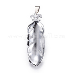 Tibetischer stil Aluminium Anhänger & Charms&nbsp;PALLOY-E509-35AS