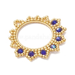 Blumenanhänger aus Glasperlen&nbsp;PALLOY-MZ01237-04