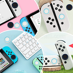 4 funda protectora de silicona de 2 colores para joystick de gamepad&nbsp;AJEW-GF0010-89