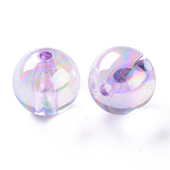 Perles en acrylique transparente&nbsp;LS-MACR-S370-B16mm-746