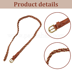 Bandas de sombrero de cuero pu&nbsp;AJEW-WH20098-045
