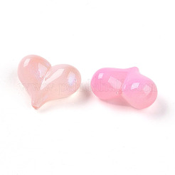 Perles acryliques opaques plaquées UV&nbsp;OACR-I015-43